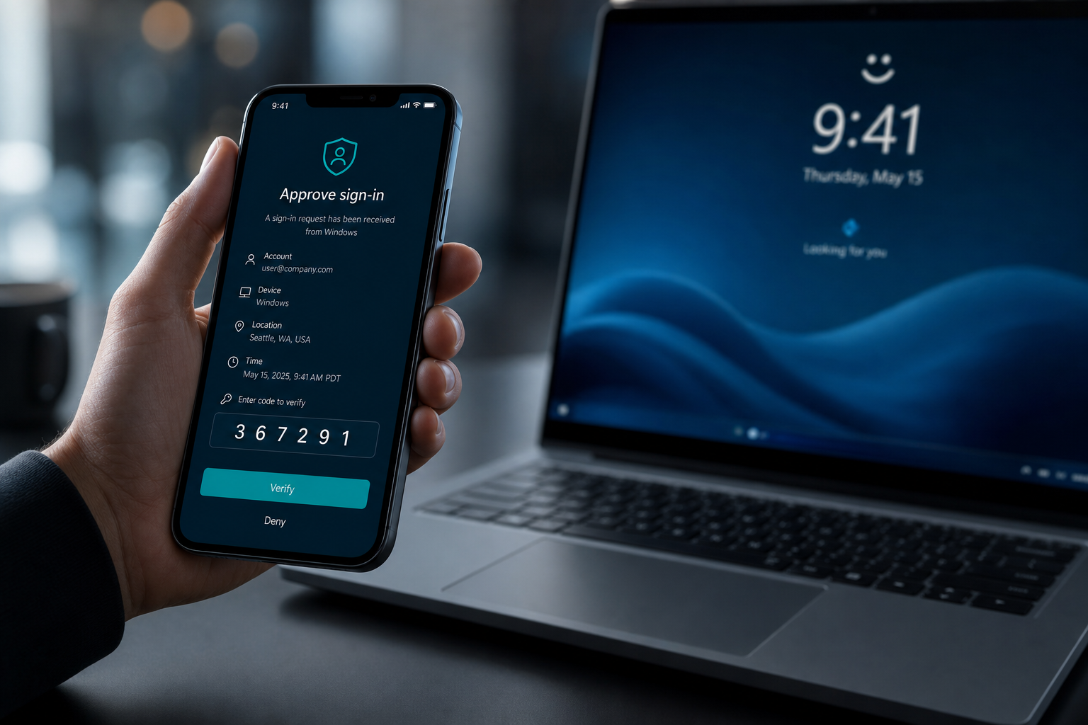 Phone approve for Windows logon
